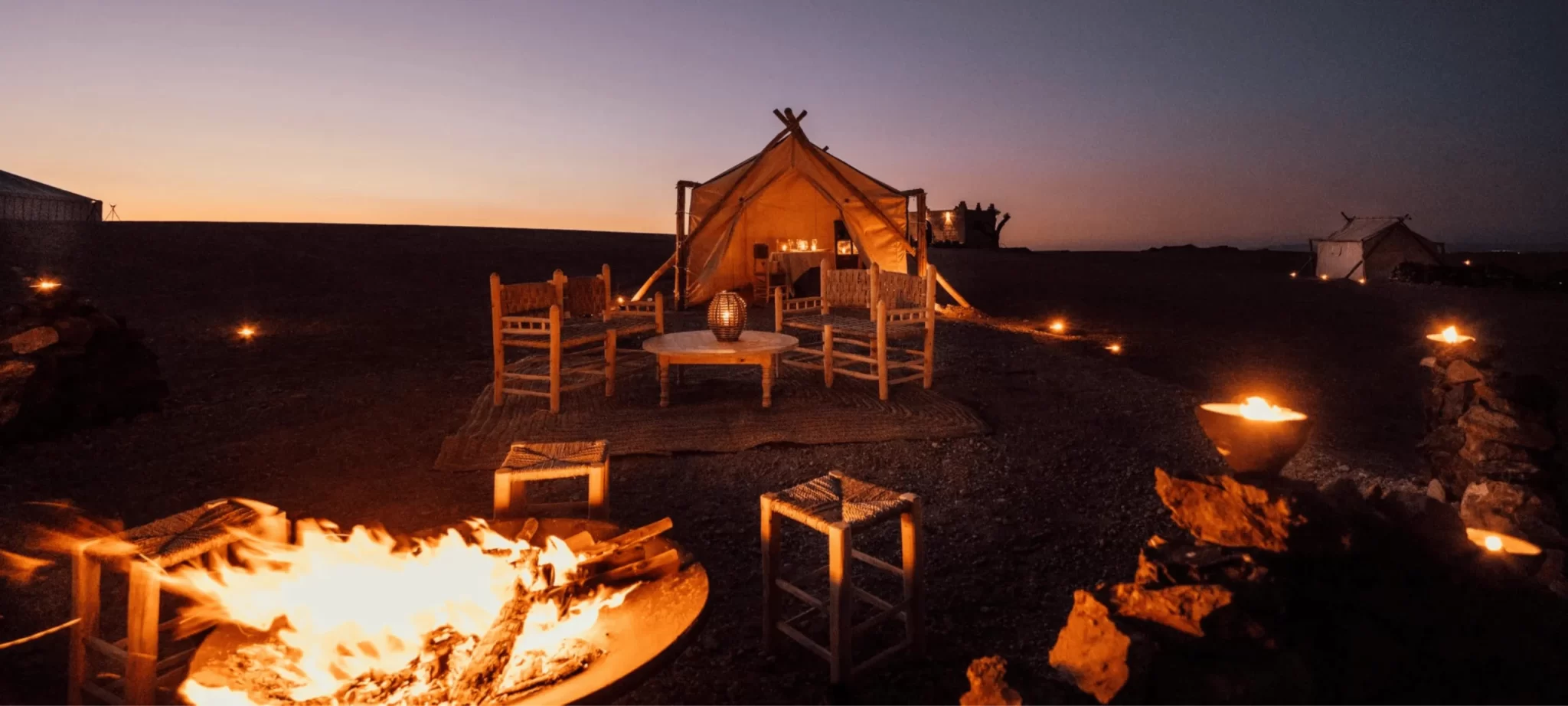 Dîner Magique au désert Agafay