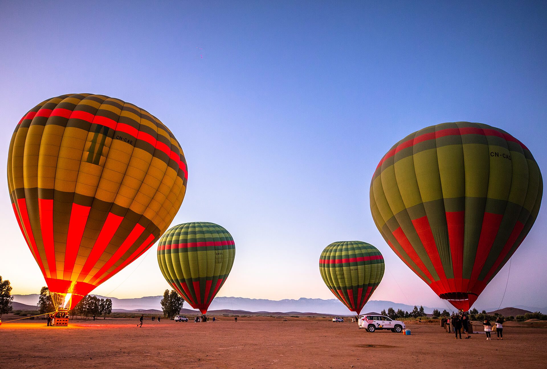 Vol Montgolfière à Marrakech